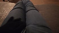 ASMR FOOT and LEGS with jeans scratching moaning ASMR FOOT and LEGS with jeans scratching moaning