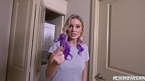Perv stepmom caught by her stepson playing herself with his sex toy Perv stepmom caught by her stepson playing herself with his sex toy