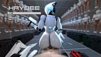 Haydee the Sexy robot 3D Porn Parody Clips Compilation