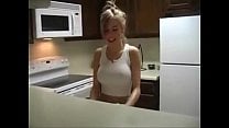 Blonde big fake tits gets naked bit do cKcM3