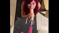 Sex Machine fucks Deep Throat with Huge Dildo Teen Cat Girl  Sucking sex toy Hardcore Fetish Blowjob Sex Machine fucks Deep Throat with Huge Dildo Teen Cat Girl  Sucking sex toy Hardcore Fetish Blowjob