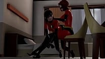 The Incredibles Helen Parr slapping Violet 039 s ass Full Video