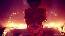 Alixia busch video take a sexy hot bath red hair and sexy body with big boobs