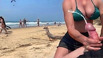 Milf jerks me off in front of everyone Public ejaculation Milf jerks me off in front of everyone Public ejaculation