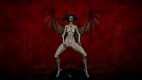 Lilith  slim succubus dancing hot in the dungeon Lilith  slim succubus dancing hot in the dungeon