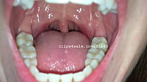 Mouth Fetish Jessikas Mouth Video 2