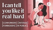 Cock hungry coworker teases me at work Colleague hardcore hotel fuck ASMR spanking naughty coworker Cock hungry coworker teases me at work Colleague hardcore hotel fuck ASMR spanking naughty coworker