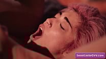 Naughty big boobed lesbian horny babes Aidra Fox Evelyn Claire finger fuck their juicy pussy and lick for intense orgasms Naughty big boobed lesbian horny babes Aidra Fox Evelyn Claire finger fuck their juicy pussy and lick for intense orgasms