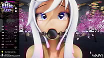 Hentai Vtuber Elfie Love gets double penetration w ahegao amp ballgag amp squirts VR 3D VRCHAT MMD Hentai Vtuber Elfie Love gets double penetration w ahegao amp ballgag amp squirts VR 3D VRCHAT MMD
