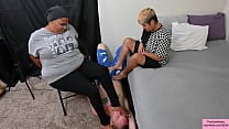 TSM Astrid foot worship while Dylan busts my balls