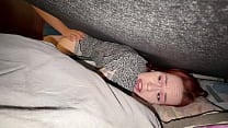 Step son took of the helplessness of Stepmother stuck under the bed Step son took of the helplessness of Stepmother stuck under the bed