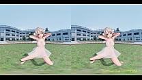 vr180 uimm mmd 3d dance