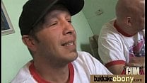 Ebony Slut Gets An Interracial Group Sex 20