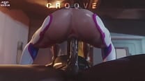 3D Tracer D va WidowMaker ETC Overwatch porn compilation