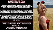 Ladybug big white dong in the ass  amp  prolapse in public