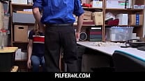 Pilfer4K Lucky Man Have Sex with Hot Thief At Work