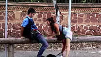 We Couldn  039 t Wait  ndash  Real Couple Fucks Outside Mouth Finish