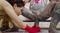 Anal pornstars anuskatzz and stacy bloom ATM lesbian pussy licking big dildo XL sextoy halloween special play Anal pornstars anuskatzz and stacy bloom ATM lesbian pussy licking big dildo XL sextoy halloween special play