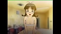 Ritsuko on Riding Machine 2