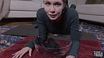 Blond slave girl degrades herself by bobbing for her dom 039 s piss soaked socks and puke on dildos from his ass Blond slave girl degrades herself by bobbing for her dom 039 s piss soaked socks and puke on dildos from his ass