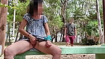 Pussy flash A stranger caught me masturbating in the park and help me orgasm MissCreamy Pussy flash A stranger caught me masturbating in the park and help me orgasm MissCreamy
