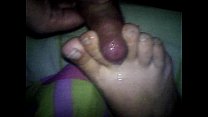paja con los pies de mi mujer d 31