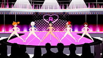  MMD  Pokemon Girls Captured and to Dance Naked