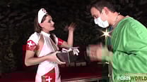 Naughty Nurse Preps the Doc  039 s Dick GP1654