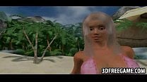 On the beach this hot blonde slut is shaking her body On the beach this hot blonde slut is shaking her body
