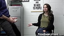 Cute shoplifter Maddy May fucked doggystyle by uniformed man Cute shoplifter Maddy May fucked doggystyle by uniformed man