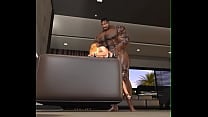 mega hunk duane brown surprises maid with more than a big tip  she takes his entire monster cock