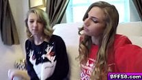 Naughty teens got a surprise dick in a box Naughty teens got a surprise dick in a box