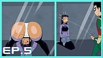 Blackfire becomes a slave and shows her ass 8Titans Episode 5