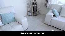 StepdadTherapy Hot Stepdaughter Liz Jordan Craves For STEPDADDYS DICK