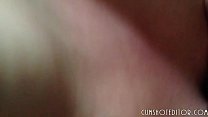 Amateur Slut Eagerly Sucking Cock POV