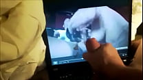 CUM TRIBUTE rayveness german jerking while watching porn