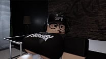 Roblox girl couldn  039 t sleep  so she had some fun with his bf  039 s cock while he was asleep