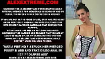 Maria Fisting fistfuck her pierced pussy amp ass and take dildo anal in her prolapse ass Maria Fisting fistfuck her pierced pussy amp ass and take dildo anal in her prolapse ass