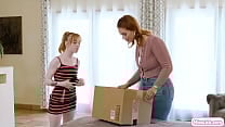 Busty lesbian stepmom ass licking petite teen stepdaughter Busty lesbian stepmom ass licking petite teen stepdaughter
