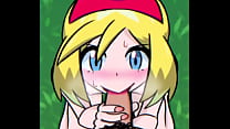 PokemonLedends Irida gives a blowjob