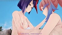 Genshin impact  Kujou Sara has tough negotiations with Sangonomiya Kokomi 