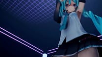 Hatsune Miku MMD Strip Dance