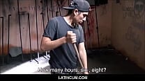 Amateur Spanish Latino Maintenance Guy Paid Cash For Fuck