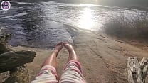Mika 039 s big feet had lots of fun by the water Mika 039 s big feet had lots of fun by the water
