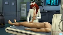 Horny nurses suck and fuck a handsome patient Horny nurses suck and fuck a handsome patient