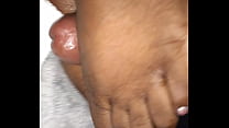 Sucking my wife toes part 3