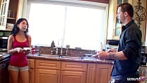 Skinny Step Daughter with small Tits seduce Big Dick older Guy to Cheating Fuck when home alone Skinny Step Daughter with small Tits seduce Big Dick older Guy to Cheating Fuck when home alone