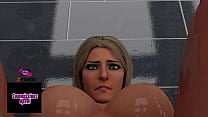 WWE 3D Futa Bianca Belair fucks Alexa Bliss backstage WWE 3D Futa Bianca Belair fucks Alexa Bliss backstage