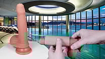 The Lifeguard by FUKENA Realistic Uncircumcised Dual Density Silicone Dildo