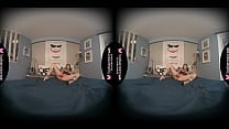 Solo teen fuck doll Alice Sweet is masturbating in VR